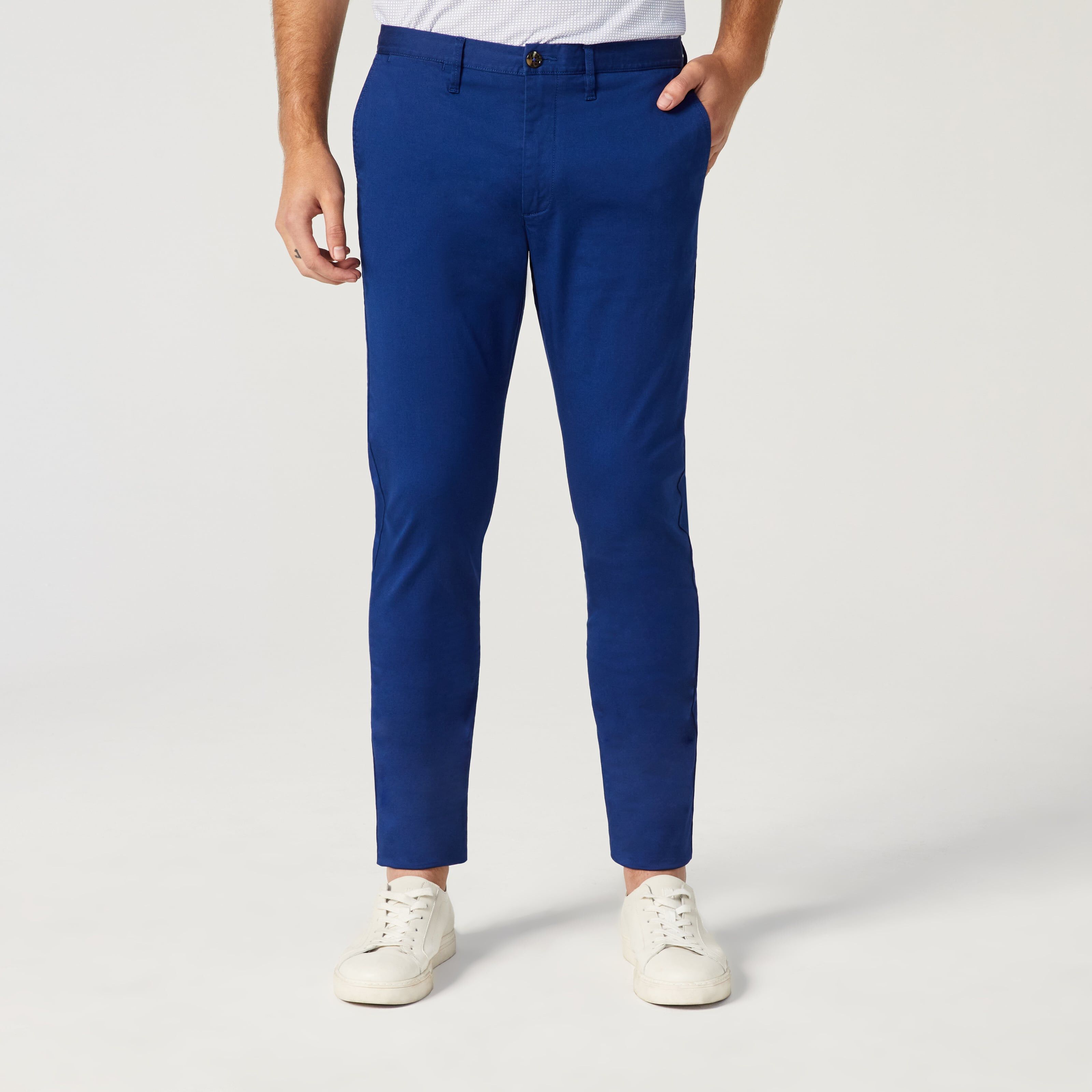 Chinos blue discount